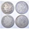 Image 1 : 2-LOW GRADE & 2-AVE CIRC MORGAN DOLLARS
