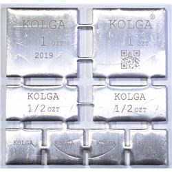 KOLGA 4-OUNCE SILVER INGOT;