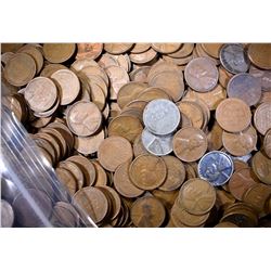 2500-MIX3ED DATE CIRC LINCOLN WHEAT CENTS