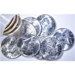 BU ROLL OF 1964 KENNEDY HALF DOLLARS