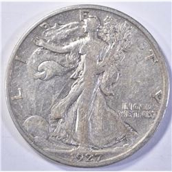 1927-S WALKING LIBERTY HALF DOLLAR  XF