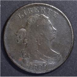 1807 HALF CENT  VF