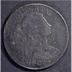 1803 DRAPED BUST LARGE CENT  VF