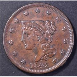 1842 LARGE CENT, AU