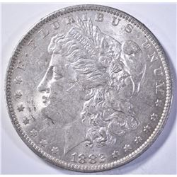 1882-O/S MORGAN DOLLAR, CH BU