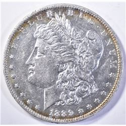1889-O MORGAN DOLLAR, CH BU PL