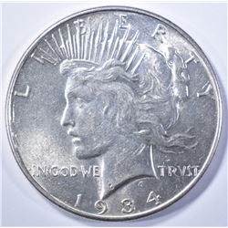 1934 PEACE DOLLAR CH BU
