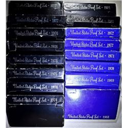U.S. PROOF SET LOT: