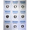 Image 1 : 9-PCGS GRADED PR69 DCAM WASHINGTON QUARTERS