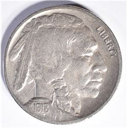 1918/7 D BUFFALO NICKEL, VF RARE!!! KEY DATE!