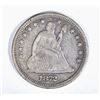 Image 1 : 1872 SEATED QUARTER, XF KEY DATE!!