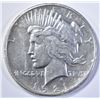 Image 1 : 1921 PEACE DOLLAR  AU CLEANED