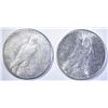 Image 2 : 1922-S & 1923-S PEACE DOLLARS   BU