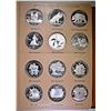 Image 2 : DANSCO ALBUM WITH COMMEM SILVER ROUNDS