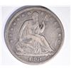 Image 1 : 1861-S SEATED HALF DOLLAR, XF