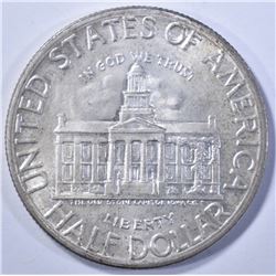 1946 IOWA COMMEM HALF DOLLAR, GEM BU