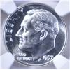 Image 2 : 1957 ROOSEVELT DIME NGC PF 69