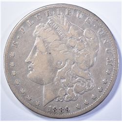 1889-CC MORGAN DOLLAR, VF