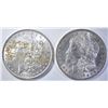 Image 1 : 1885-O & 1896 XF/AU MORGAN DOLLARS