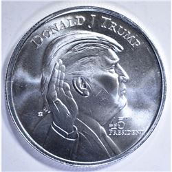 DONALD TRUMP/WHITEHOUSE 1oz SILVER ROUND