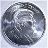 Image 1 : DONALD TRUMP/WHITEHOUSE 1oz SILVER ROUND