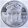 Image 2 : DONALD TRUMP/WHITEHOUSE 1oz SILVER ROUND