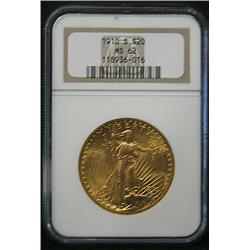 1910-S $20 ST. GAUDENS GOLD COIN