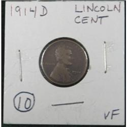 1914-D LINCOLN CENT