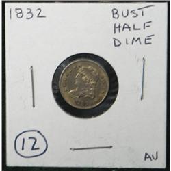 1832 BUST HALF DIME