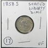 Image 1 : 1858-S SEATED LIBERTY DIME