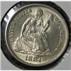 Image 2 : 1884 SEATED LIBERTY DIME