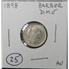 Image 1 : 1898 BARBER DIME