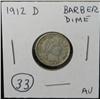 Image 1 : 1912-D BARBER DIME