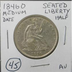 1846-O SEATED LIBERTY HALF DOLLAR