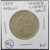 Image 1 : 1854 SEATED LIBERTY HALF DOLLAR
