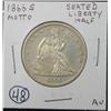 Image 1 : 1866-S SEATED LIBERTY HALF DOLLAR