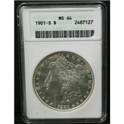 1901-S MORGAN SILVER DOLLAR