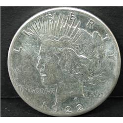 1922 PEACE DOLLAR