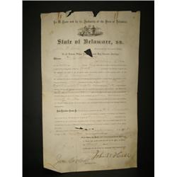 1879 DELAWARE LICENSE