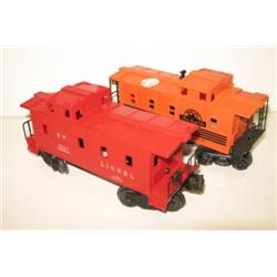 LIONEL CABOOSE CARS