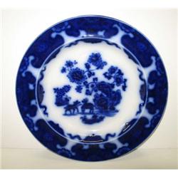 FLOW BLUE SOUP BOWL