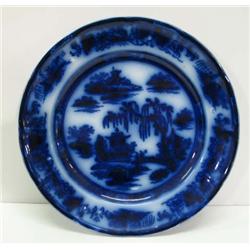 FLOW BLUE PLATE