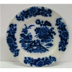 FLOW BLUE PLATE