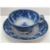 Image 1 : FLOW BLUE CUP & SAUCER