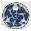 Image 1 : FLOW BLUE PLATE