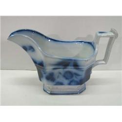 FLOW BLUE SAUCE BOAT