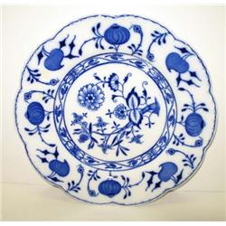 FLOW BLUE PLATE