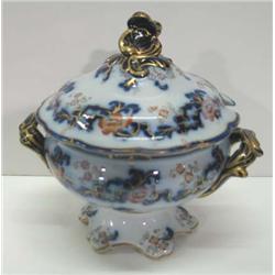 SMALL FLOW BLUE TUREEN