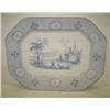 Image 1 : BLUE & WHITE TRANSFERWARE PLATTER