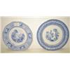 Image 1 : BLUE & WHITE TRANSFERWARE PLATES